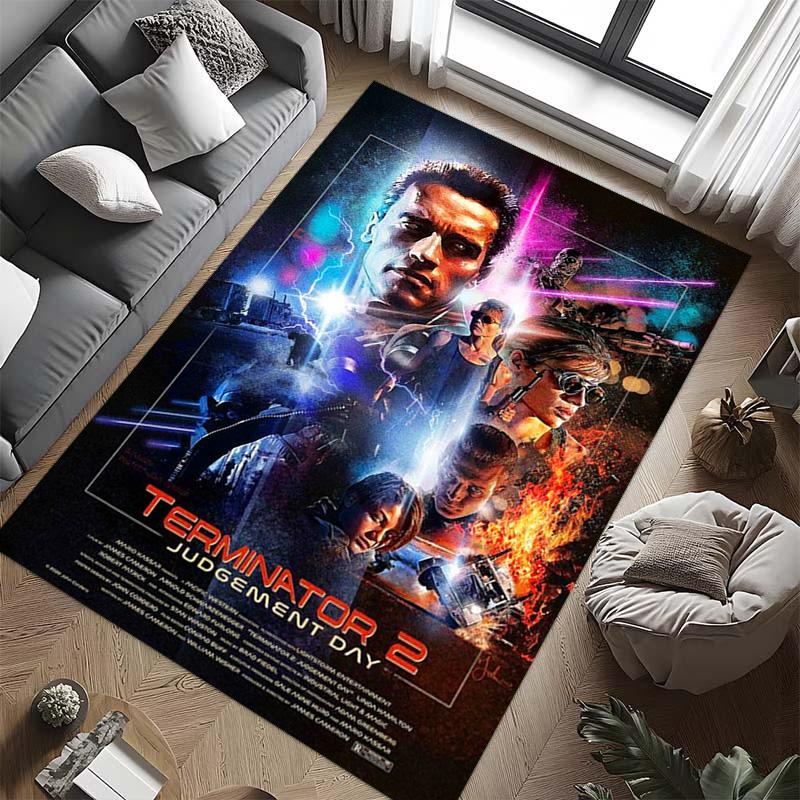 Judgment Day: Terminator's Legacy carpet Doormat floor mats Office chair cushion Art Room