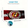 FC Union Berlin Mouse Pad, Large Gaming Desk Mat, Non-slip XXL Mousepad for Laptop & Tablet, Mini PC Playmat with Stitched Edges