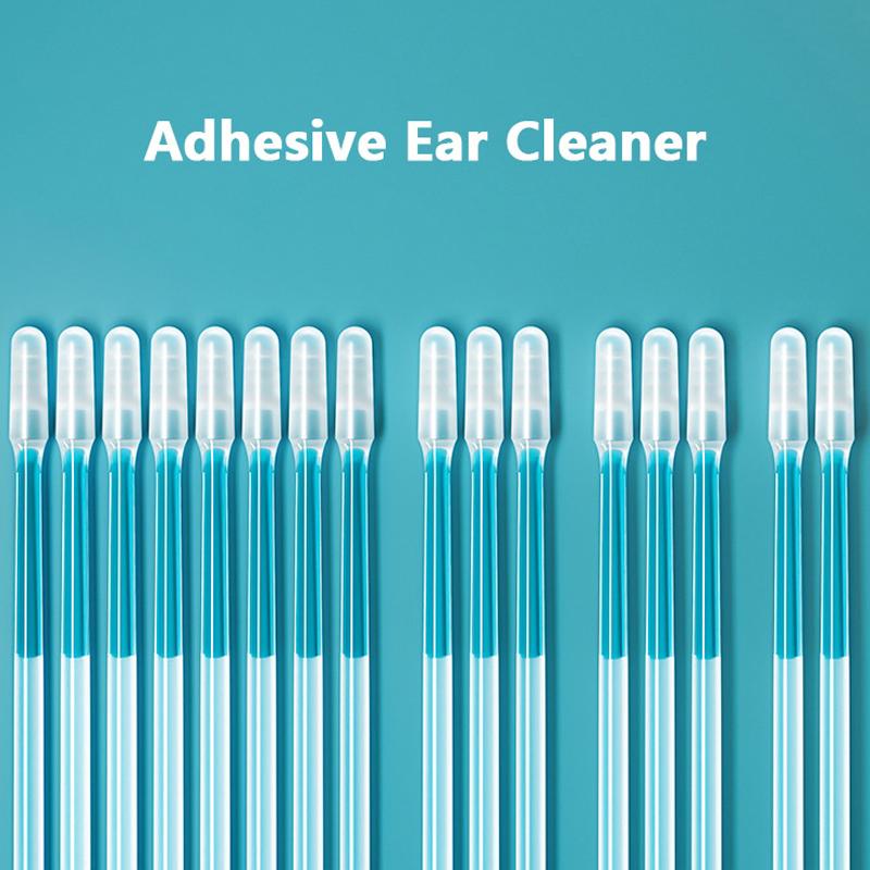 Одноразовые липкие ушные тампоны, многоразовый очиститель ушей, мягкий силиконовый инструмент для удаления ушной серы, средство для удаления ушной серы для пожилых людей, взрослых и детей