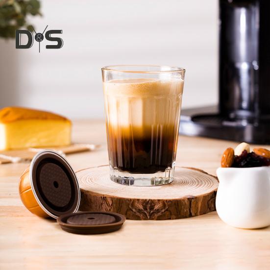 Многоразовая крышка капсулы для кофе Легко чистится Силикагель Герметичная крышка капсулы для кофе