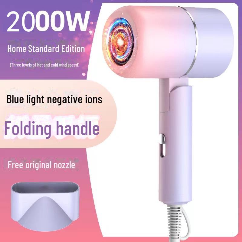 «Мощный фен для волос»: Для домашнего и салонного использования, без повреждения волос, с режимами горячего/холодного нагрева, бесшумный, с технологией отрицательных ионов».