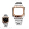 Персонализированная модификация ремешка DW5600 для Casio G-SHOCK DW-5600 GW-B5600 Корпус из нержавеющей стали Браслет Часовая цепочка Оболочка