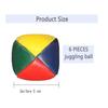 Juggling Balls - WJ - Pack of 6 - Diameter 5 Cm - Weight 45g - Suitable for Beginners