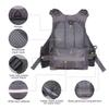Lixada Fishing High Large Multiple Load Capacity Up To One Size Fits All Vest, Buoyancy, Breathable, Capacity, Pockets, Unisex, 95kg,