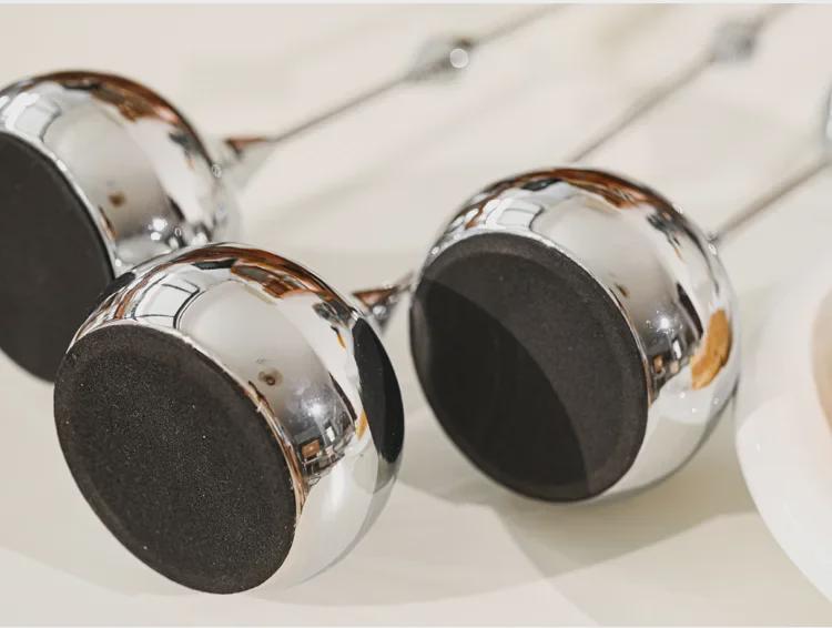 Элегантные металлические подсвечники в форме капель воды для обеденного стола, прихожей или гостиной - роскошный современный декор