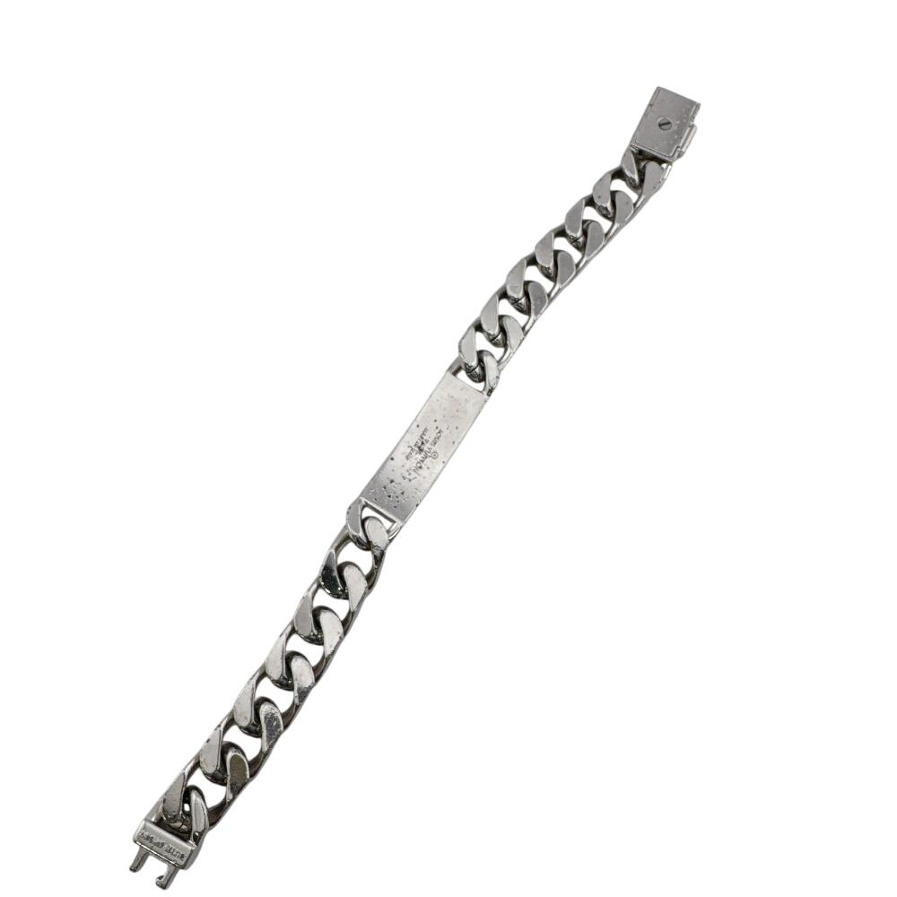 Louis Vuitton M00269 Браслет-цепочка Monogram Серебряный браслет Серебряный Серебряный Б/у