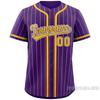 Mens Custom Printed Baseball Jersey Sportswear Loose Fit V-Neck Short Sleeve Athletic Top