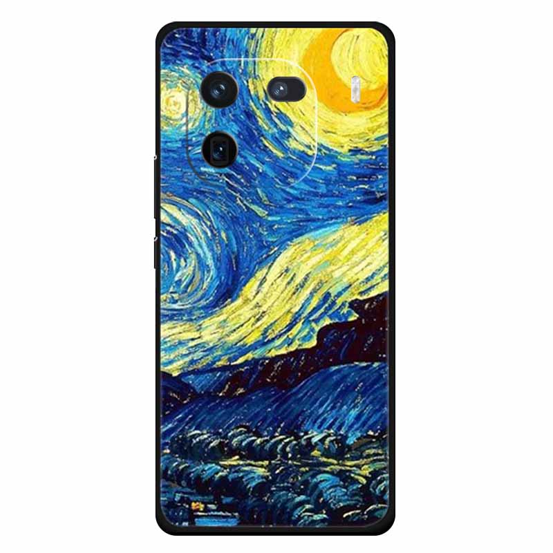 Чехол для Vivo Iqoo 12 Мягкий силикон Милый Кот Лев Печатные Чехлы для Vivo iQOO 12 Pro Чехлы Роскошные Защитные Сумки Iqoo12