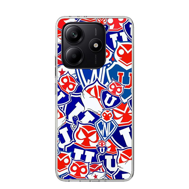Чехол для телефона с логотипом университета De Chile U для Xiaomi Redmi Note 15 14 13 12S 12 Pro Plus 11S 11E 11 11T 10S 10 Арт Мягкий Узор Чехол