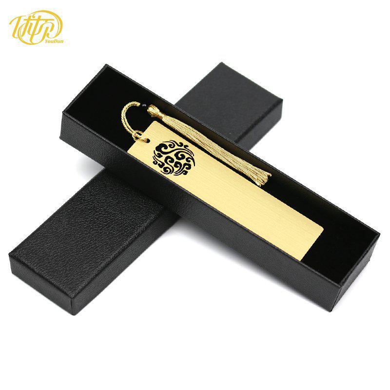 Натуральная латунная металлическая закладка - Матовая, Обычная, С возможностью гравировки, Зажим для книги, Фермерство и Чтение