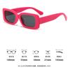 Retro Square Frame Sunglasses Forwomen Men Hip Hop Punk Sun Glasses Summer Vacation Beach Party Glasses Shades Uv400