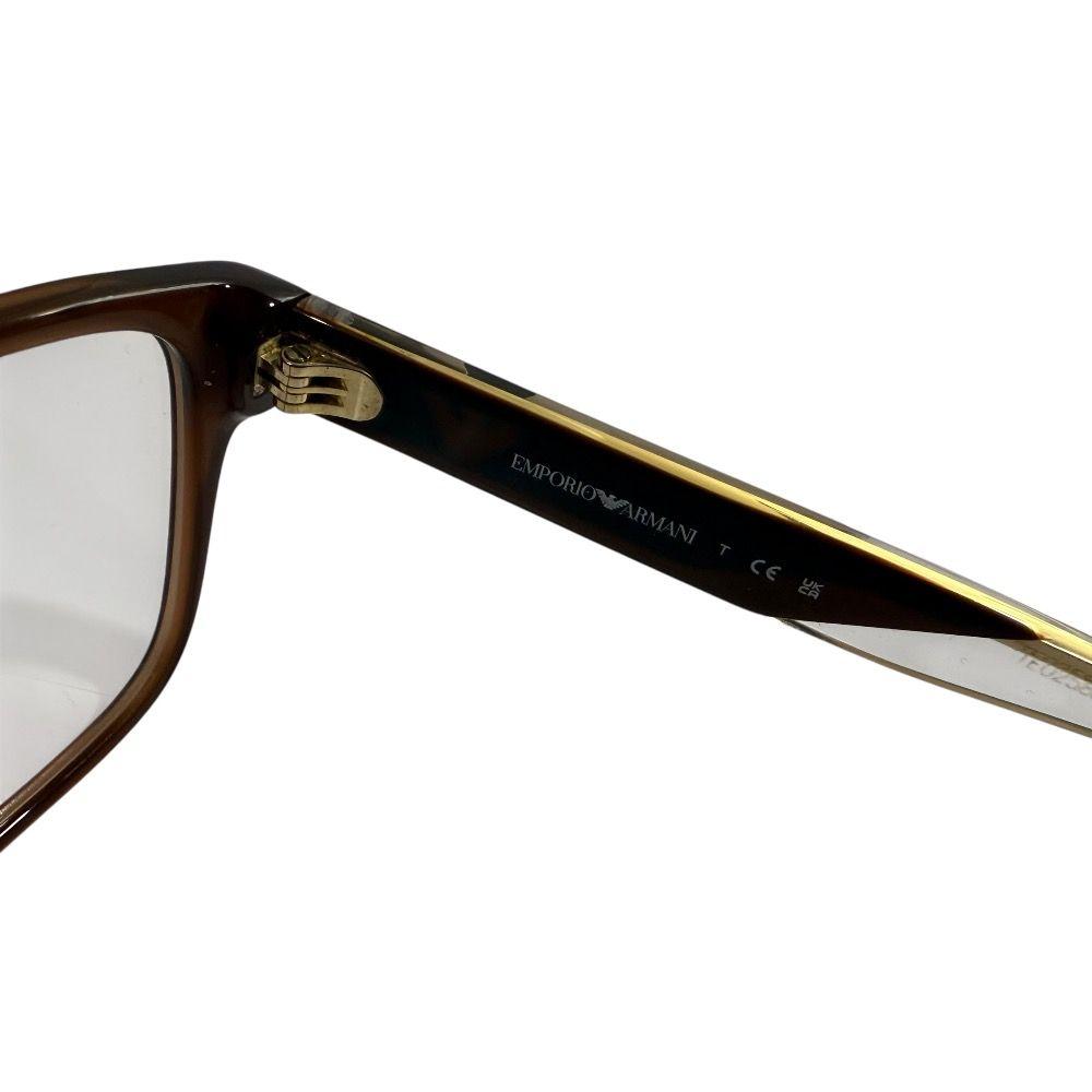 Б/У Хорошее Очки EMPORIO ARMANI EA3239F Коричневые Мужские Старая Одежда Б/У USED
