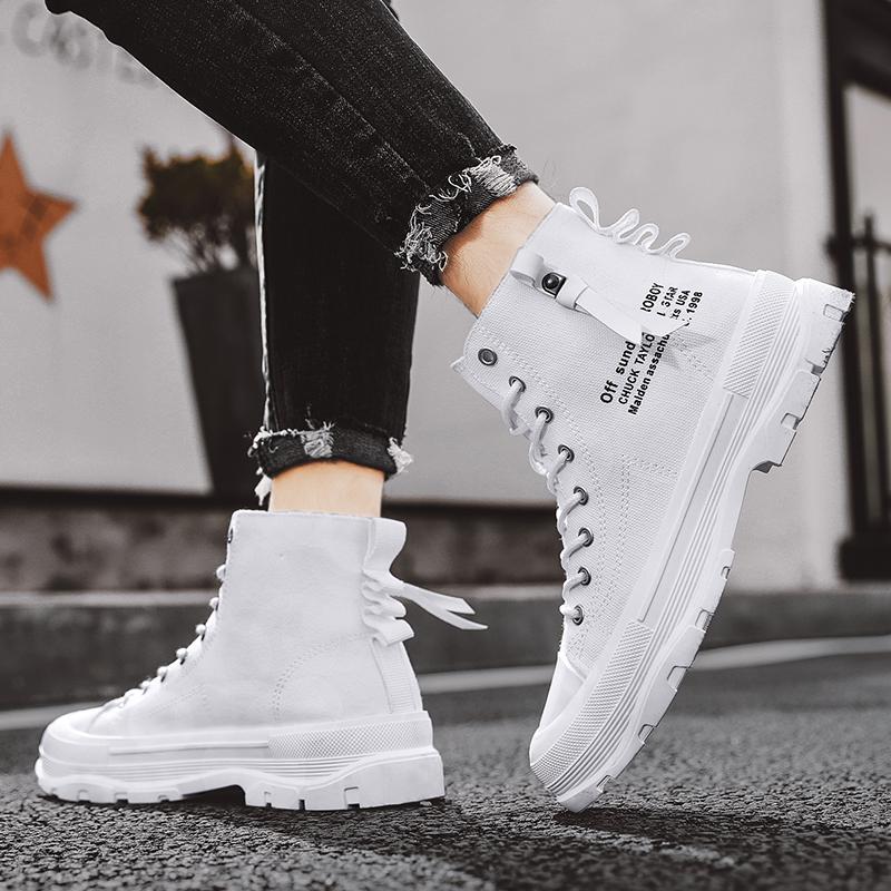 Four Seasons High-top Canvas Shoes Мужская спортивная обувь Повседневная обувь 39-44