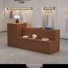 Central Island Display Table & Shoe/Bag Cabinet for Women's & Children's Clothing Store in Mall