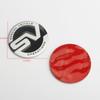 1Pcs Metal SV Car B-pillar Rear Trunk Emblem Badge Decorative Stickers For Range HSE DEF Rover Evoque Velar Discovery