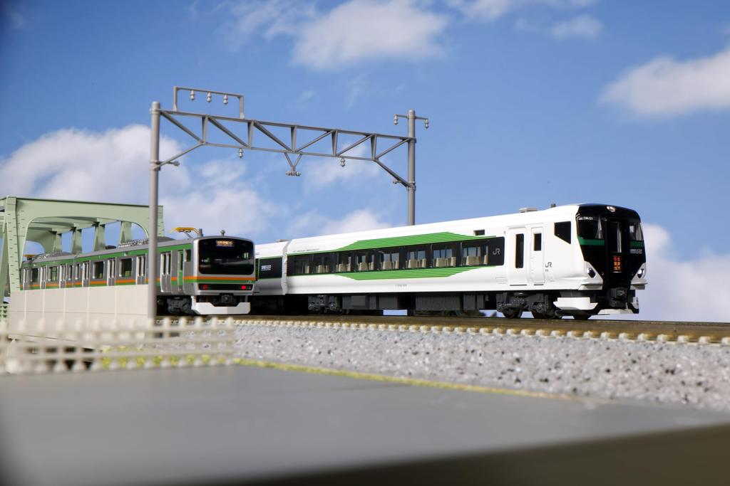 KATO N-образная колея E257 серия 5500 набор железнодорожная модель поезда "Кусацу/Сима/Акаги" 5 вагонов 10-1884