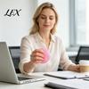 Slow Rebound Fidget Crunchy Stress Ball, Ice Slushie Toy, Durable Items Sensory Squeeze Toy for Relief And Anxiety Desktop Reliever