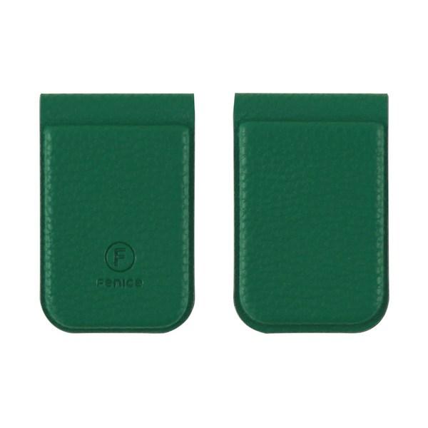 Классический круглый кошелек Fenice с магнитным зажимом для денег для гольфа, зеленый, 1 шт.