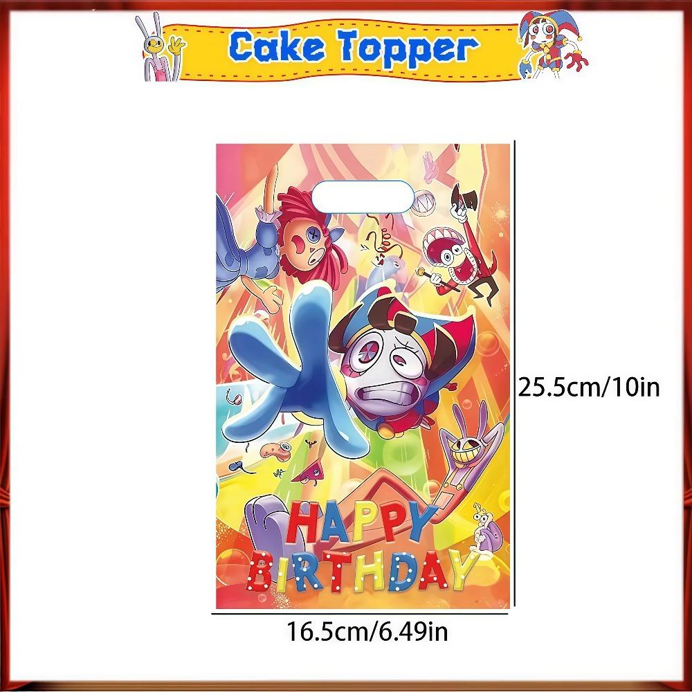 Amazing Digitaled Birthday Party Decoration Circus Tableware Balloon Cake Decor for Kids Baby Shower Party Supplies Photo Props