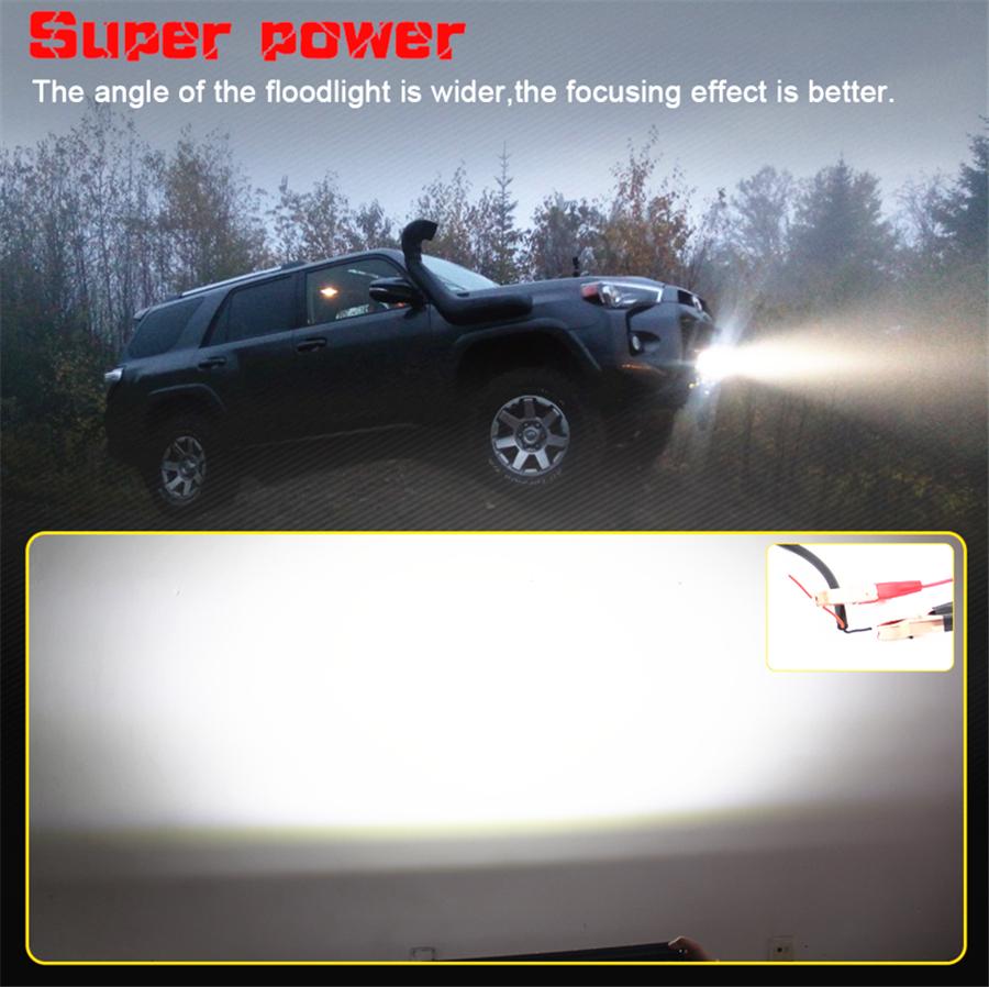 1x 13-дюймовая 13000 лм 6500K светодиодная балка для автомобиля, трактора, лодки, внедорожников 4x4, квадроцикла