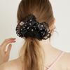 Sweatsweet BIG LACE SCRUNCHIE - BLACK