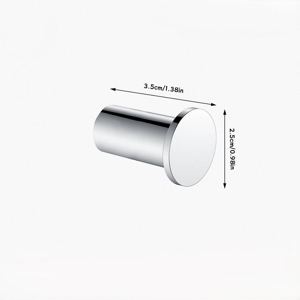 Factory Price Bathroom Kitchen Modern Minimalist Design Living Room Waterproof Wall Clothes Stainless Steel Clothes Hook