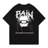Naruto Shippuden Pain Nagato Metal T-Shirt Tops Tee, Anime Manga Graphic Design Tee