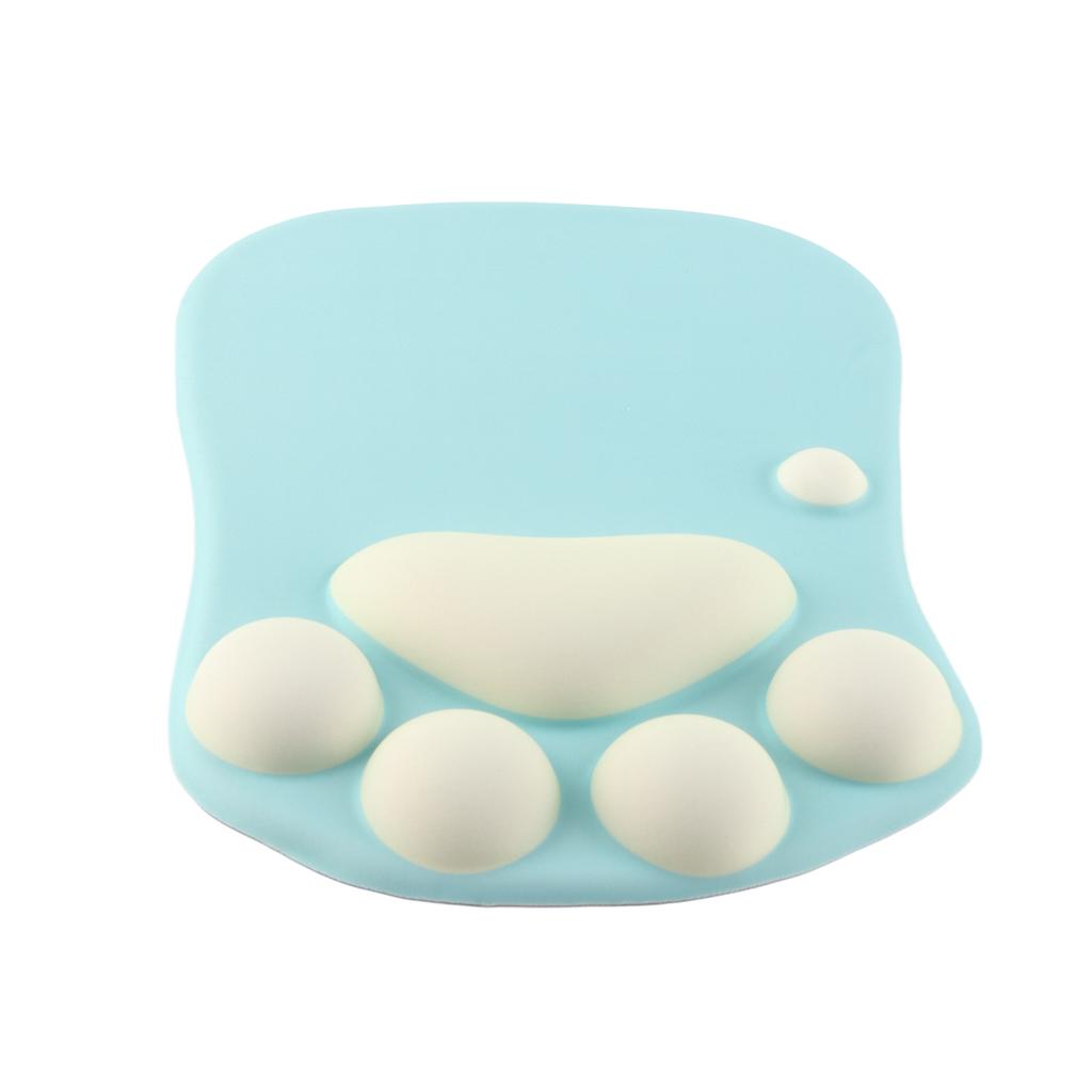 Подставка для запястья коврик для мыши в стиле мультфильма «коготь», эргономичная поддержка, мягкий и удобный коврик для мыши для дома