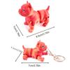 3D Printed French Bulldog Statue Keychain Bulldog Lover Gifts Desk Bookshelf Decor Car Dashboard Decorations Ornaments Dog Model