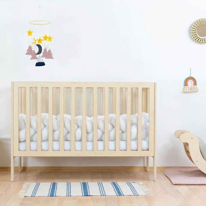 KIPPY Baby Bed 60 X 120 Natural and White