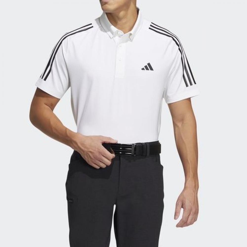 Adidas Golf Aerolady 3S Golf Men S Polo ShorT Sleeve T ShirT hT6862