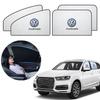 rsq1 4pcs Car Windshield Sunshade Interior UV Protection Shield For VW GTI Scirocco Polo T5 Passat B6 Golf Tiguan Jetta Beetle