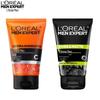 L'Oréal Men's Expert Очищающее средство для лица, 2 шт. (Глубокое очищение и осветление с углем)