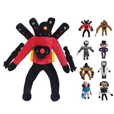 Телевизор Человек Плюшевая Игрушка ПП Хлопок Полностью Наполненный Спикер Мягкая Плюшевая Кукла Коллекционные Подарки для Детей Вентиляторы Украшения Хэллоуина Рождественский День Рождения