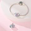 100% 925 Silver Sisters Best Friends Series Charms Pink Heart Rose Beads Fit Qikaola Bracelet DIY Birthday Jewelry Gift