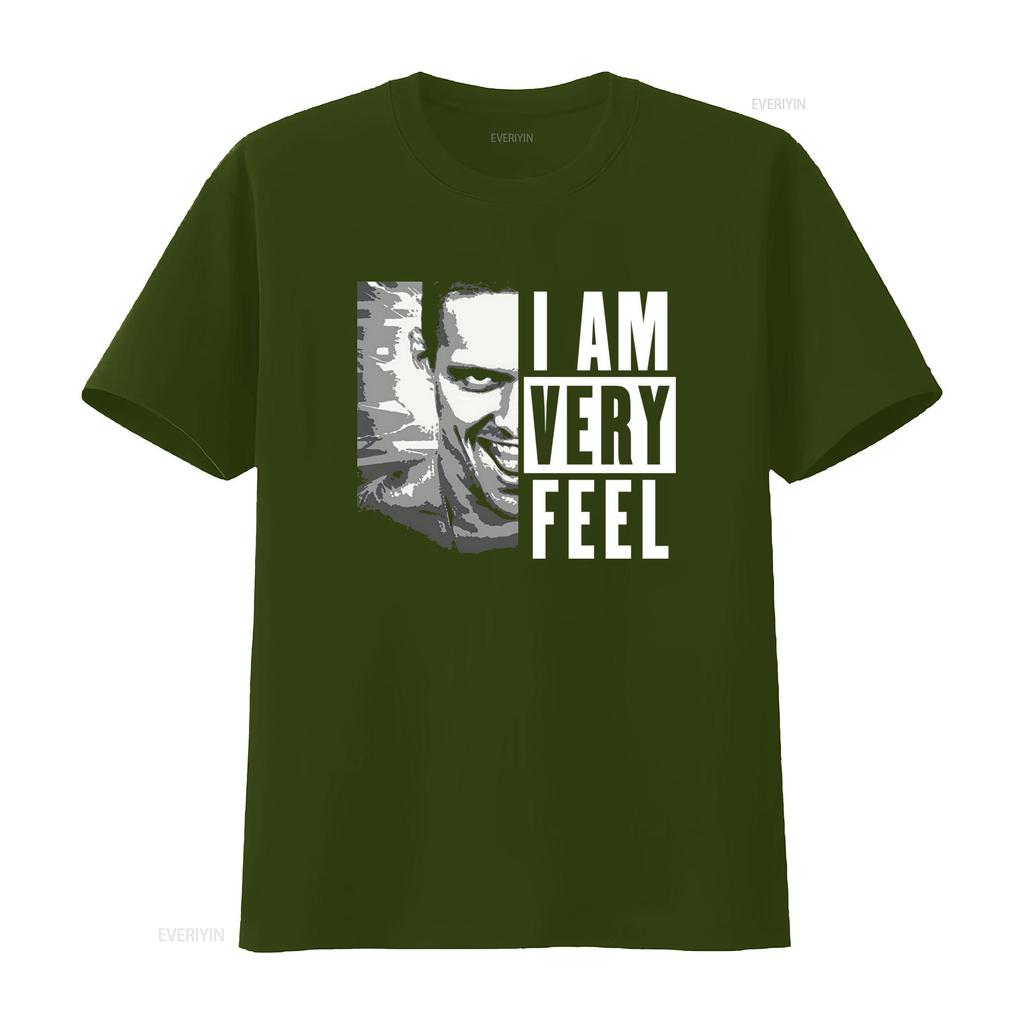 Funny I Am Very Feel T Shirt Unique Design for Men Cool and Trendy vintage Washed Unisex homme designer clothes fashion