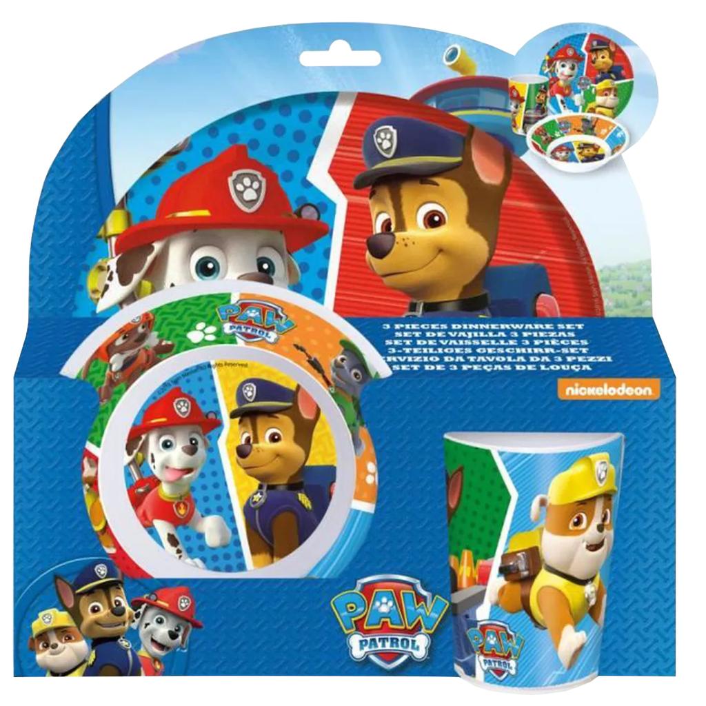 Spin master Paw Patrol Breakfast Set, for Boy Blue Set of Dishes