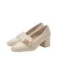 Лоферы с монограммой 2-в-1 PH33160 IVORY L