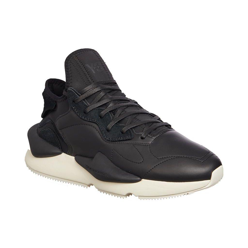 adidas Черные с белым кроссовки унисекс Y-3 Kaiwa ID5429