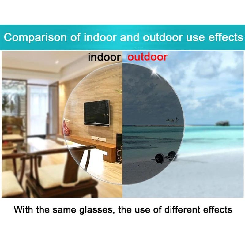 Складные прогрессивные фотохромные очки для чтения для мужчин и женщин, анти-синий свет, мультифокальные очки для пресбиопии, диоптрии от +1,0 до +4,0