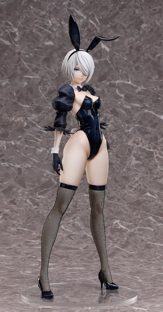 FREEing NieR Automata Ver1.1a 2B [YoRHa No. 2 Type B] Bunny Ver. 14 Scale Plastic Pre-painted Finished Product