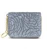 Flower Short Money Card Holder Wallets Ladies Mini Short Change Bag Female Card Coins Purse for Women