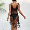 2024 Bestseller Tassel Crochet Beach Dress & Floral Camisole Cover-Up