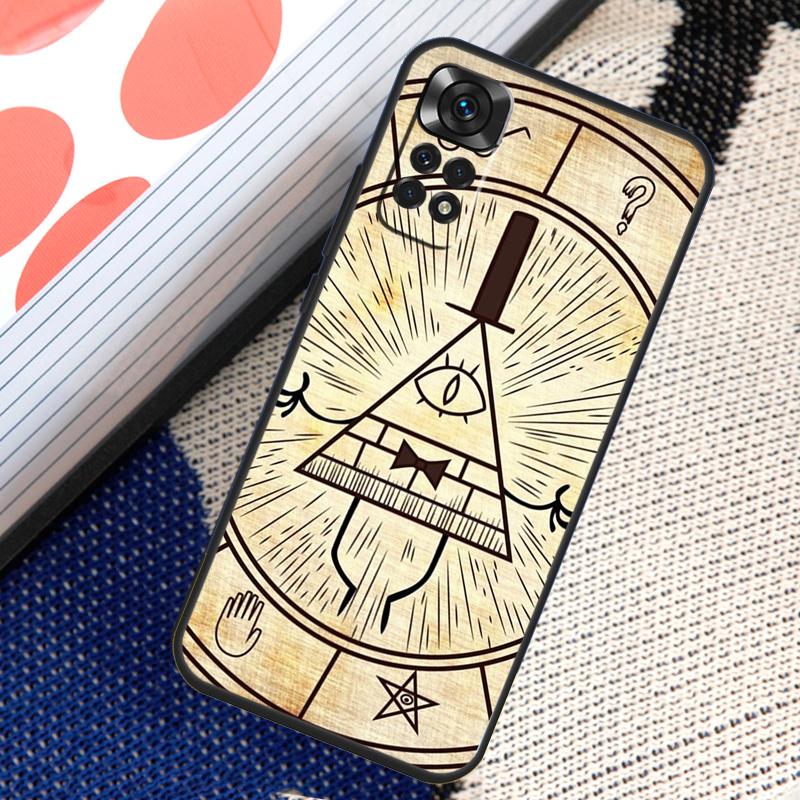 Pyramid Eye Symbol Case For Xiaomi Redmi Note 12 8 9 10 11 Pro 9S 10S 11S 8T Redmi 10 12C 9C 10A 10C Coque