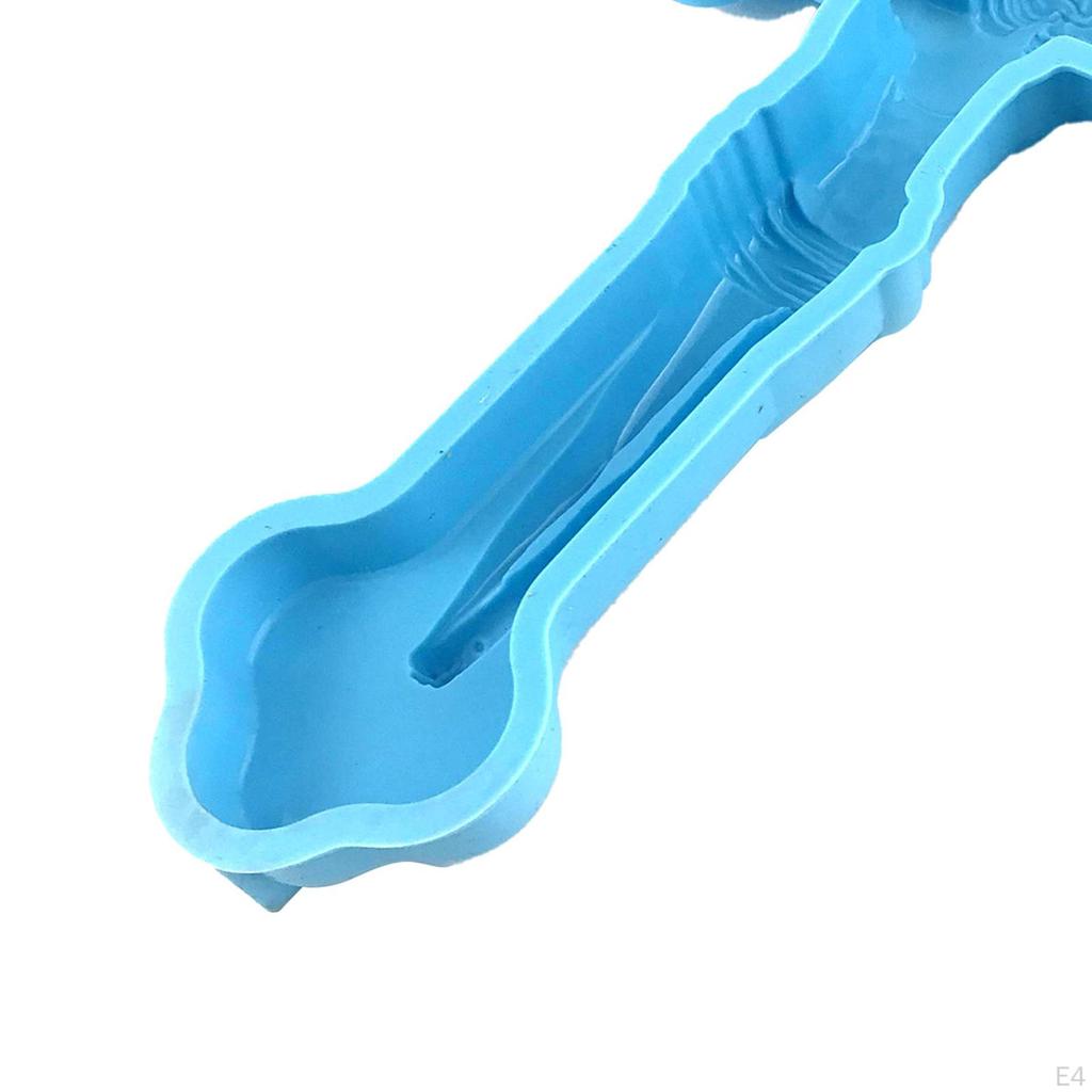 Крестовые смоляные формы, литейные формы, многоразовые подвесные силиконовые рождественские подарки