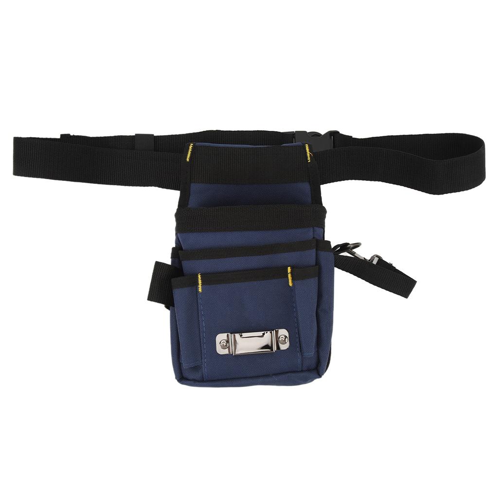 Tool Belt Tool Pouch Waist Tool Bag Adjustable Multi Functional Belt Pocket Pouch Toolbag for Electrician Worker Waist Tool Bag