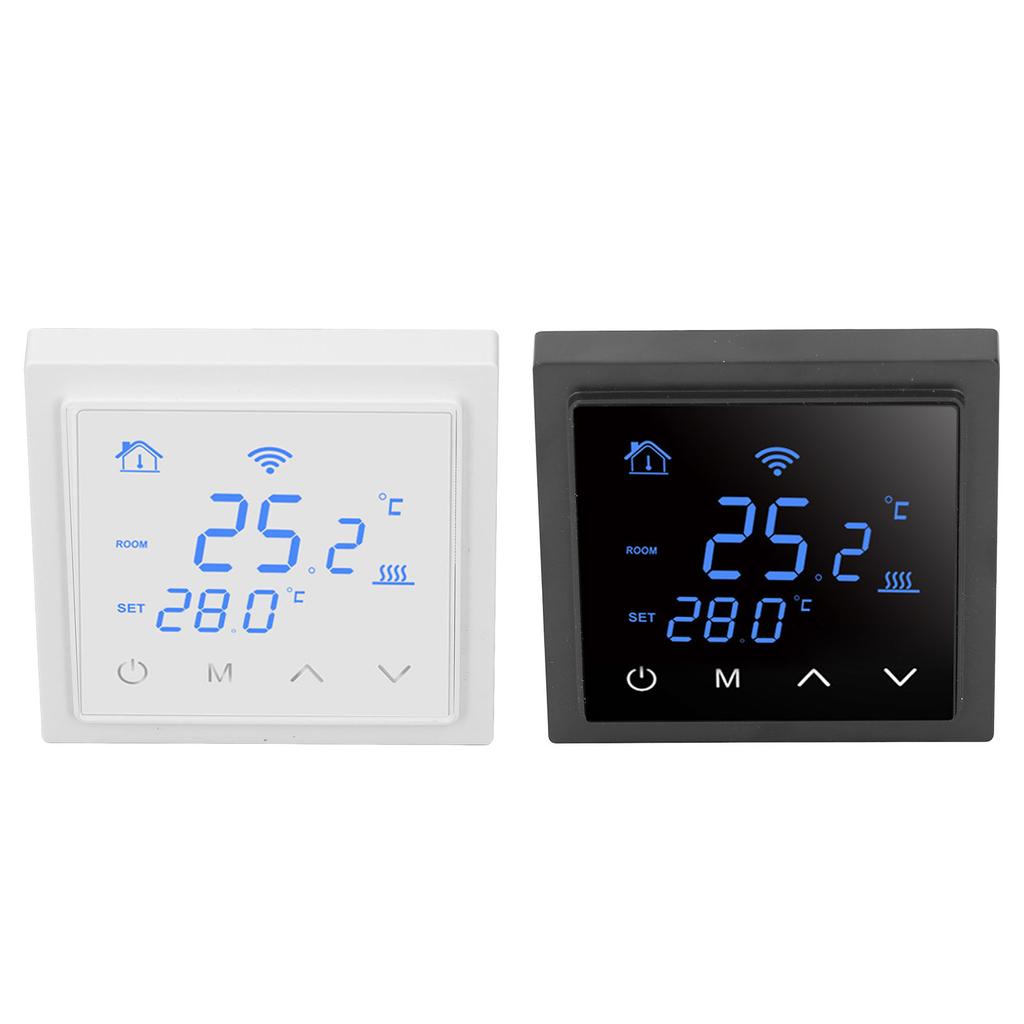 Термостат для подогрева пола 16A WiFi Умный электрический термостат для подогрева пола с функцией голоса f