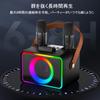 Speaker Set Karaoke Microphone 2-Pack Bluetooth 5.3 Karaoke Set Home Wireless Microphone Compact PA System Karaoke Machine Portable Speaker BT/AUX/TF