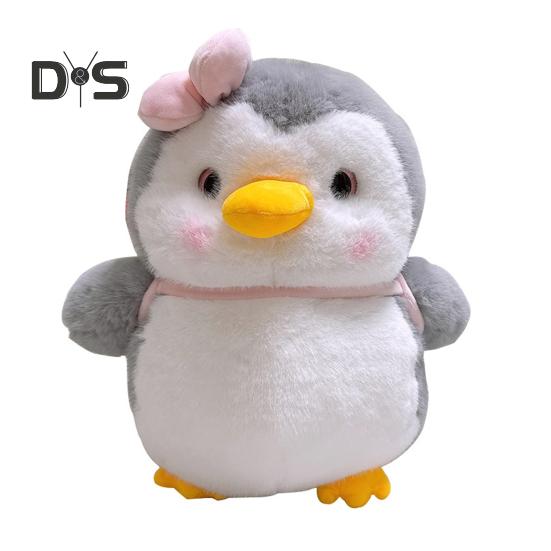 Плюшевая кукла пингвин для девочек и мальчиков, мягкая игрушка, очаровательный плюшевый пингвин, декоративные рождественские подарки