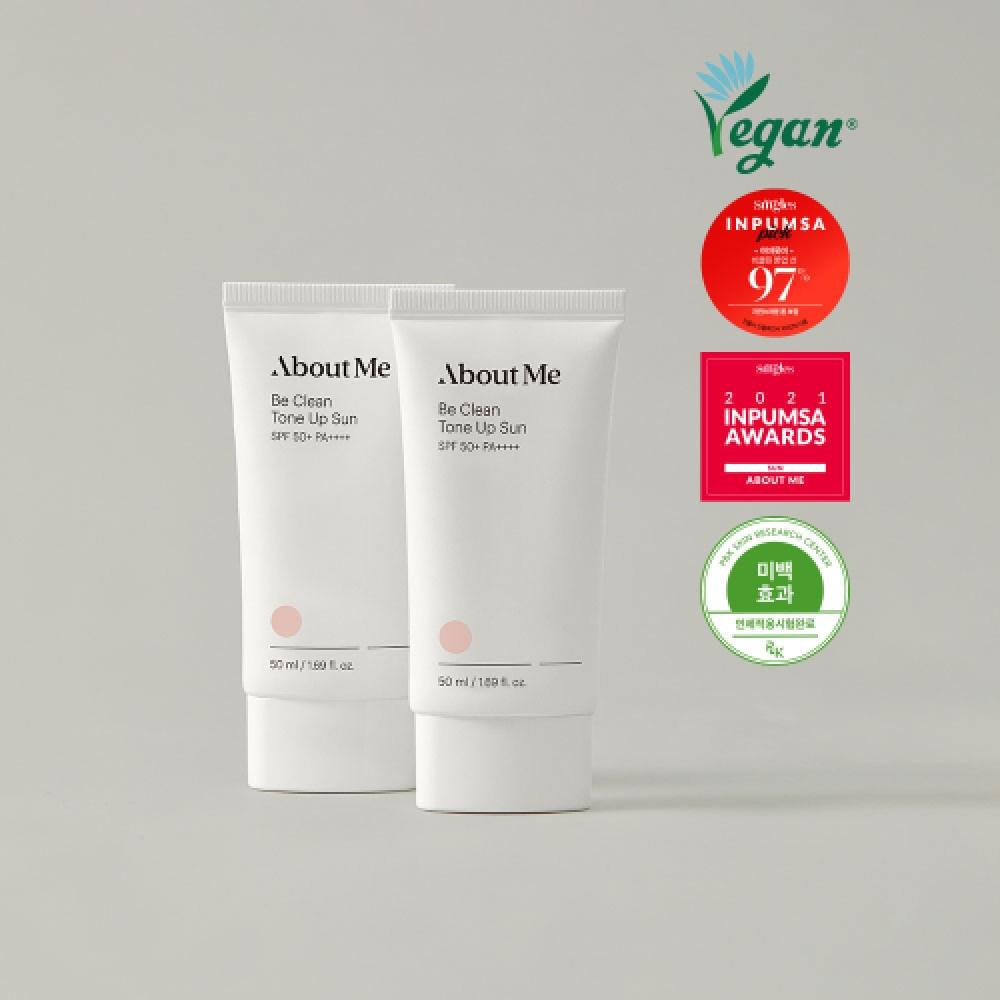 ABOUT ME Viclean Tone Up Солнцезащитное средство 50 мл